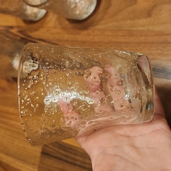 Anthropologie Theia Gold Flecked Hand Blown Glass Tumblers, Set Of Four - Picture 6 of 17